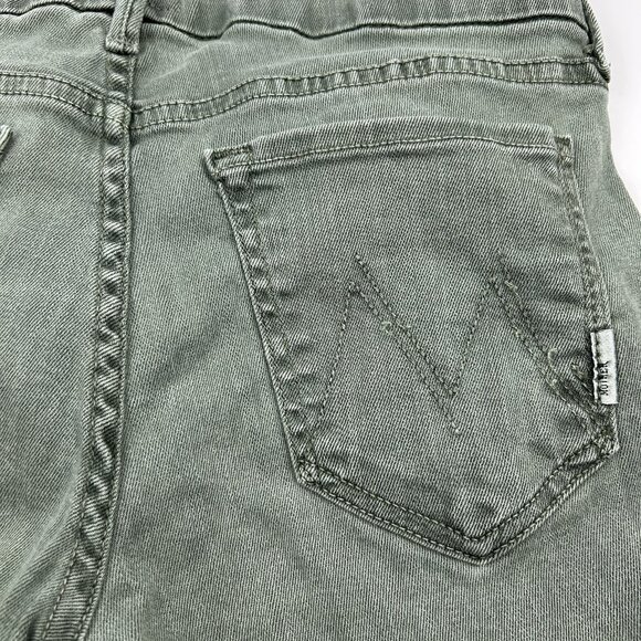 Mother Jeans Womens 29 Fantasy Forest  The High Waisted Looker Ankle - Picture 8 of 16